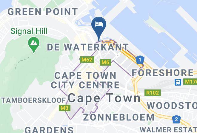City Of Cape Town - Signature Lux Hotel By Onomo Waterfront Maps