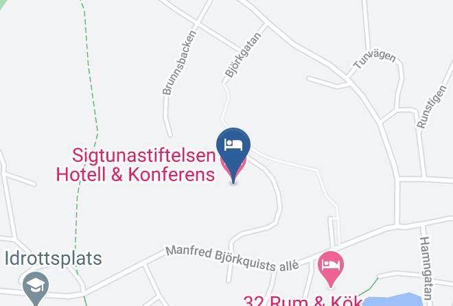 Sigtuna - Sigtunastiftelsen Hotell & Konferens Maps