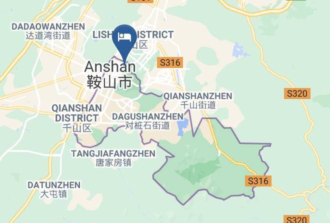 Anshan - Sihai Hotel Anshan Maps