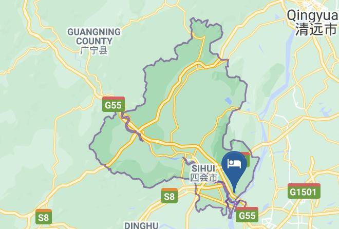 Sihui Huiya Hotel Map