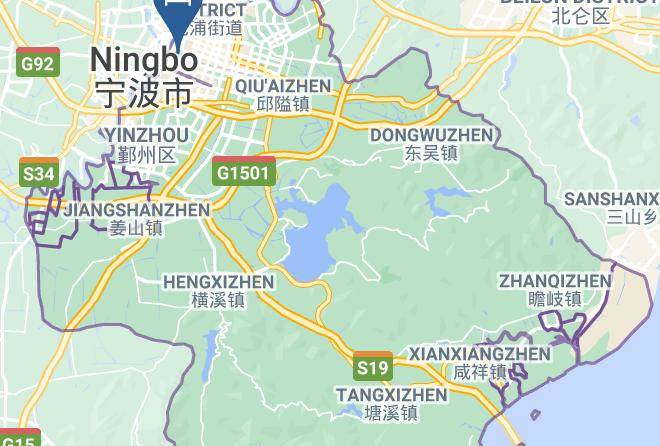Ningbo - Siji Holiday Hotel Maps