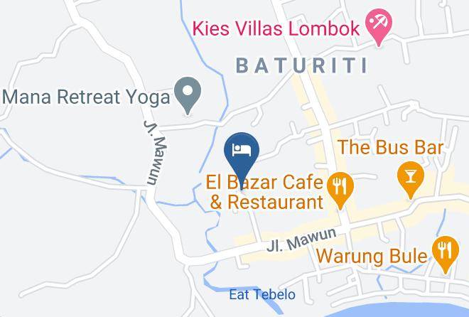 Central Lombok Regency - Sikara Lombok Hotel Maps