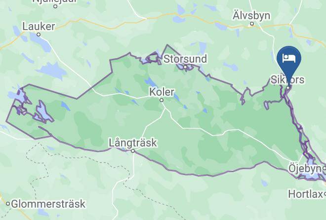 Pitea - Sikfors Konferens & Fritidsby Maps