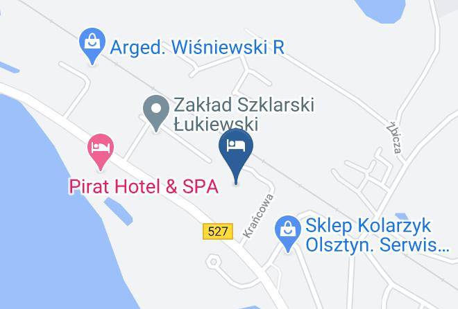 Olsztyn - Sila Dom Letniskowy Maps