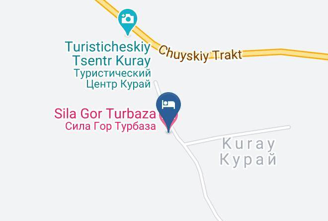 Kosh Agachsky District - Sila Gor Turbaza Maps