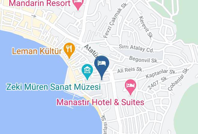 Bodrum - Sila Pansiyon Maps
