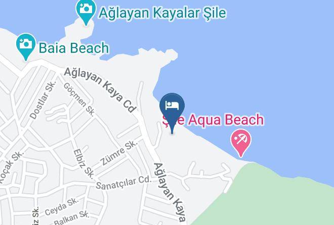 Sile Resort Hotel Map