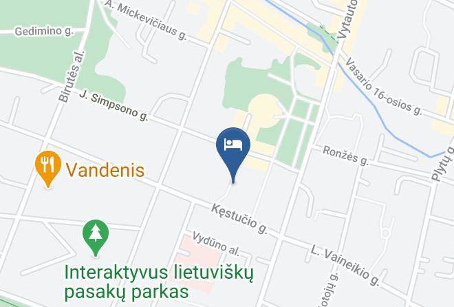 Palanga - Silelis Vila Maps