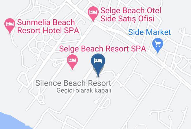 Antalya - Silence Beach Resort Maps