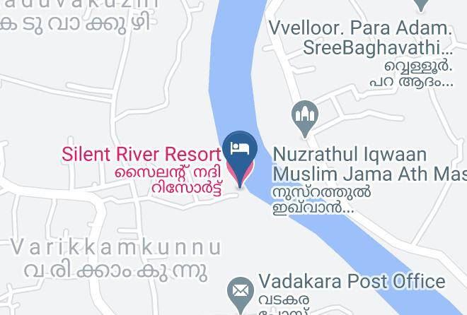 Vaikom - Silent River Resort Maps