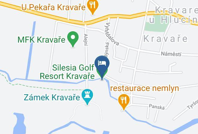 Opava - Silesia Kravare Golf Resort Maps