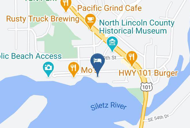 Lincoln - Siletz Bay Lodge Maps