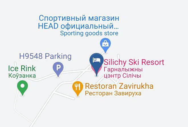 Lahoysk District - Silichy Ski Resort Maps