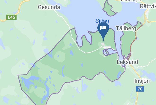 Leksand - Siljansnas Stugby Ab Maps