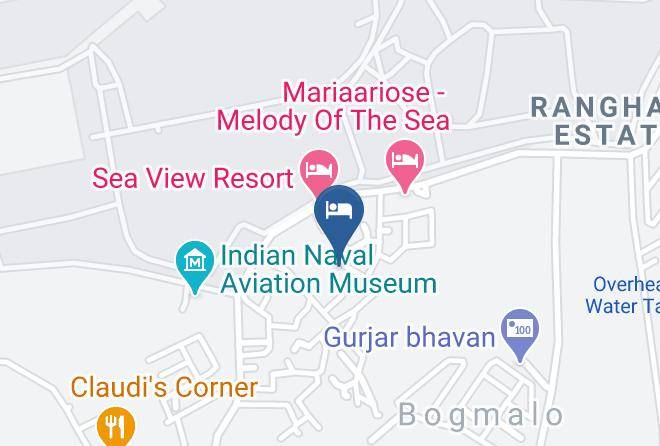 Marmagao - Silk Cotton Resort Bogmalo Goa India Maps