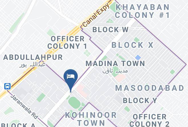 Islamabad - Silk Hotel Maps