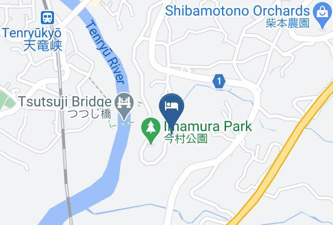 Iida City - Silk Hotel Maps