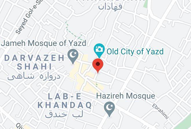 Yazd - Silk Road Hotel Maps