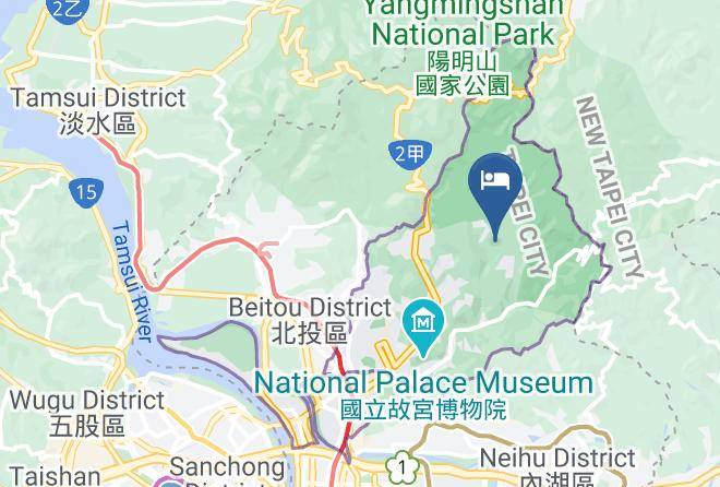 T Aipei Shih Lin District - Silk Valley Spa Resort Maps