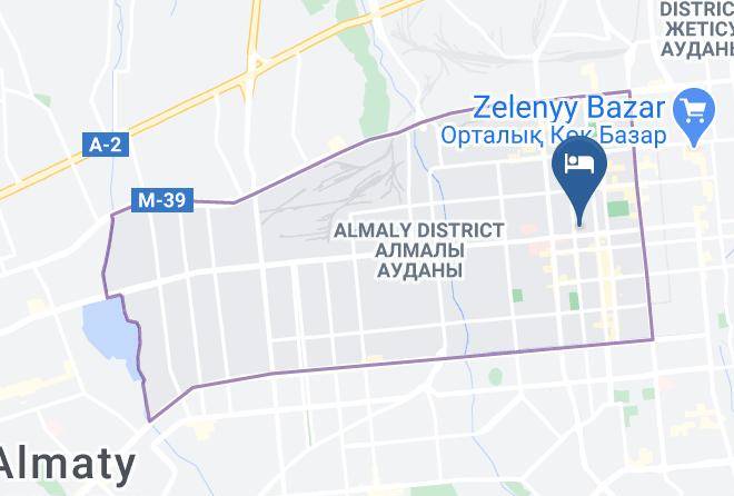 Almaty City - Silk Way Maps