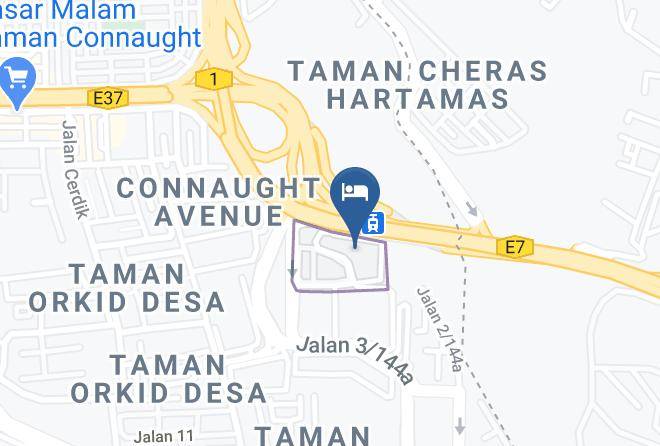 Kuala Lumpur - Silka Cheras Kuala Lumpur Maps