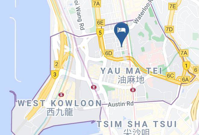 Kowloon - Silka Hotel Hong Kong Maps