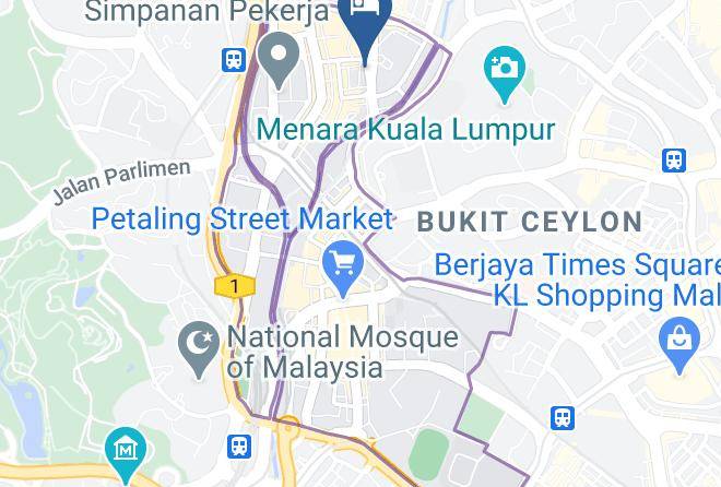 Silka Maytower Kuala Lumpur Map