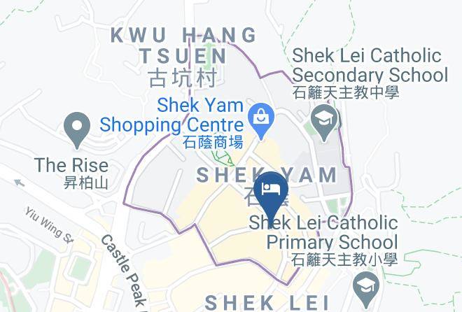 New Territories - Silka Tsuen Wan Hong Kong Maps