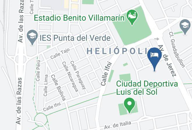 Seville - Hotel Silken Al Andalus Palace Maps