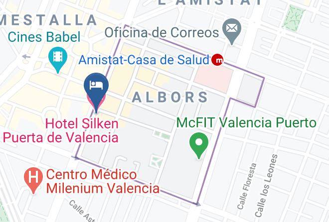 Valencia - Silken Puerta Valencia Maps