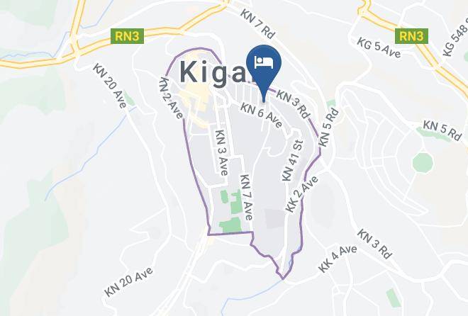 Kigali - Silkroad Hotel And Chinese Restaurant Maps