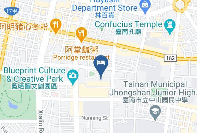 West Central District - Silks Place Tainan Maps