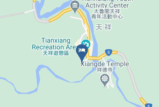 Silks Place Taroko Mapa - Taiwan - Hualiennty