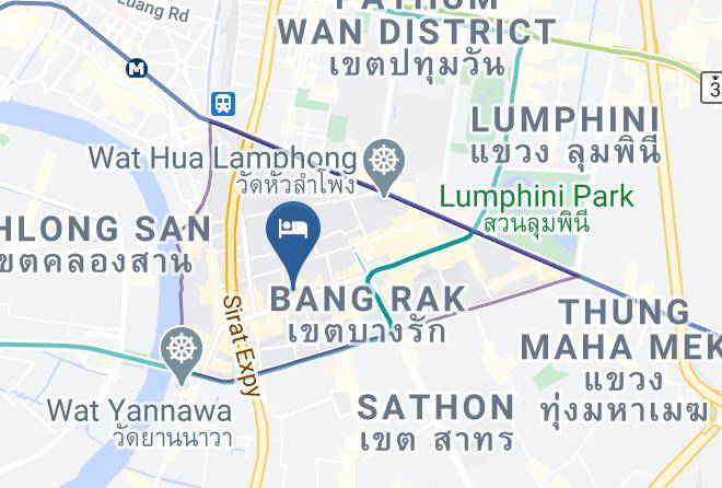 Phra Nakhon - Silom Avenue Inn Hotel Maps