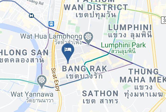 Phra Nakhon - Silom City Hotel Maps