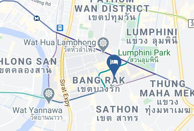 Phra Nakhon - Silom Convent Garden Hotel Maps