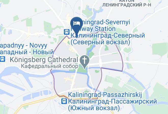 Siluet Kaliningrad Map - Kaliningrad
