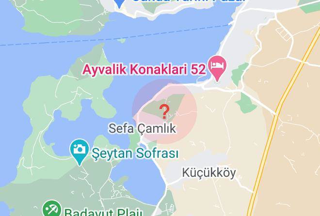 Ayvalik - Silva Hotel Maps