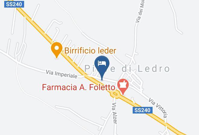 Trento - Silvana Hotel Maps