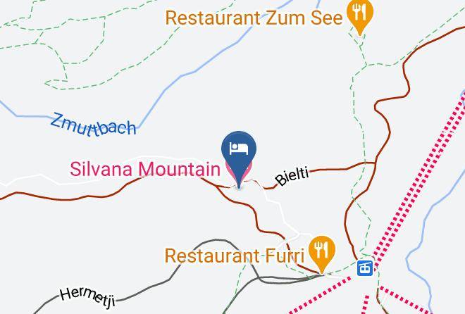 Visp - Silvana Mountain Hotel Maps