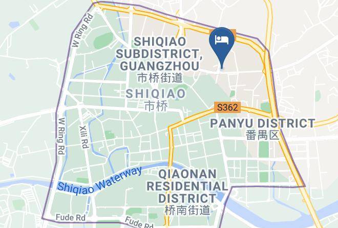 Guangzhou - Silver Bay Hotel Maps