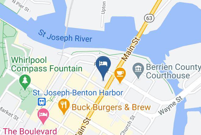 Berrien County - Silver Beach Hotel Maps
