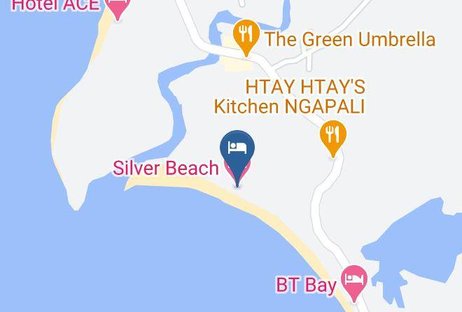 Thandwe - Silver Beach Hotel Maps