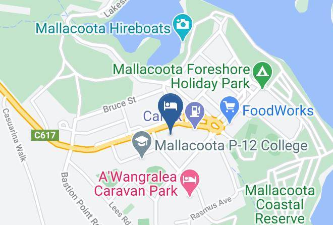 East Gippsland - Silver Bream Motel Maps