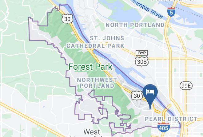 Multnomah - Silver Cloud Hotel Portland Maps