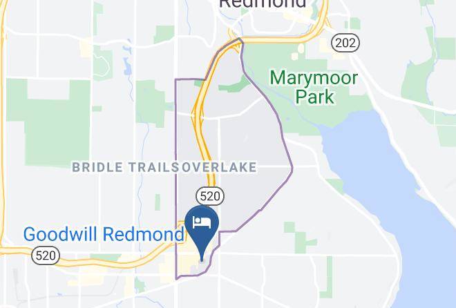 King - Silver Cloud Inn Redmond Maps