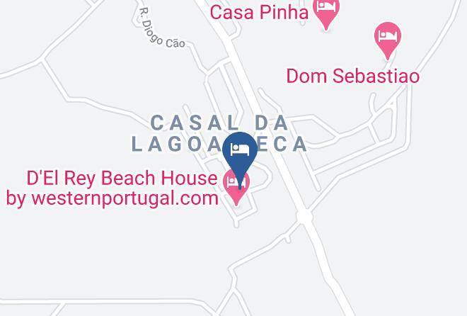 Obidos - Silver Coast Holidays Maps