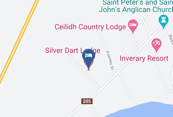 Victoria - Silver Dart Lodge Maps