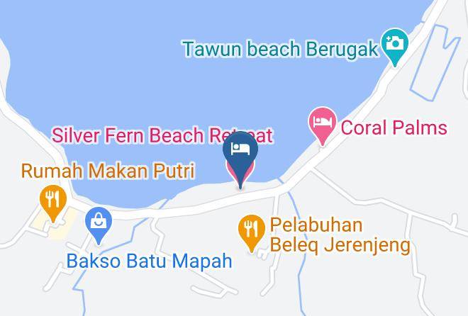 West Lombok Regency - Silver Fern Beach Retreat Maps