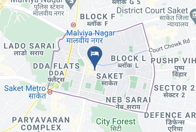 New Delhi - Silver Ferns Maps